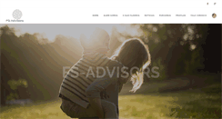 Desktop Screenshot of fs-advisors.com.br